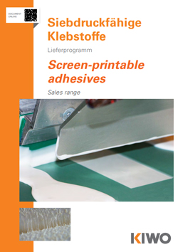 kleje sitodrukowe katalog kiwo