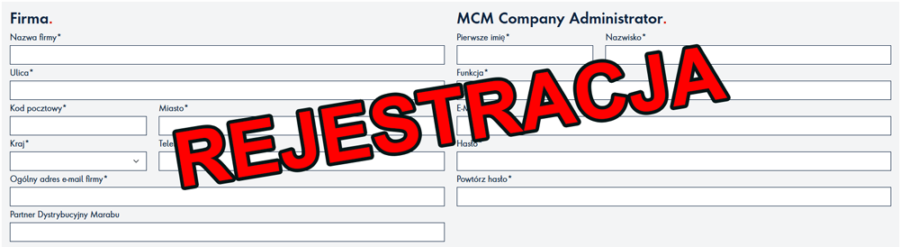 rejestracja w programie mcm