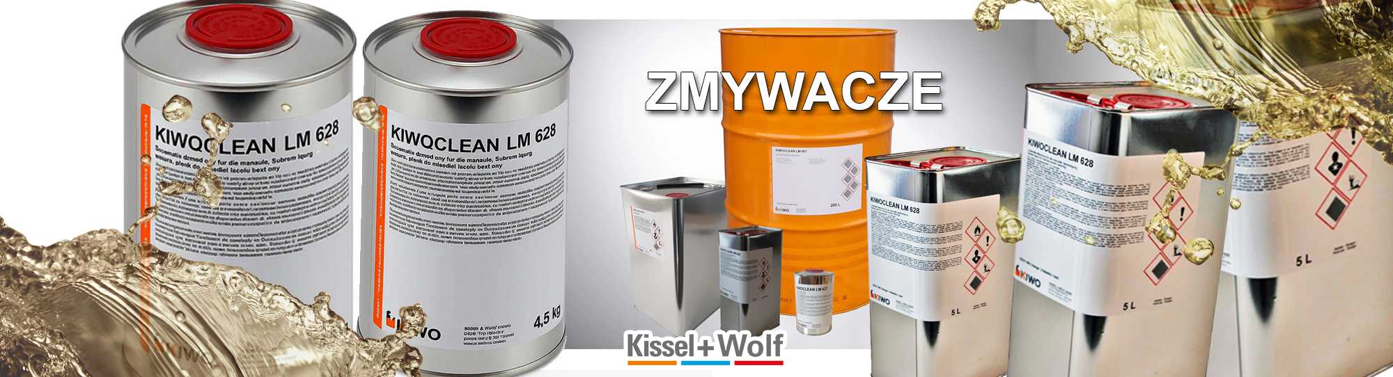 zmywacze sitodrukowe Kiwo